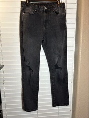 No Boundaries Black Distressed Jeans Size 28W x 30L